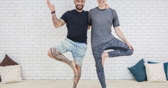 Vinyasa Flow with Richard & Shawn - a special class